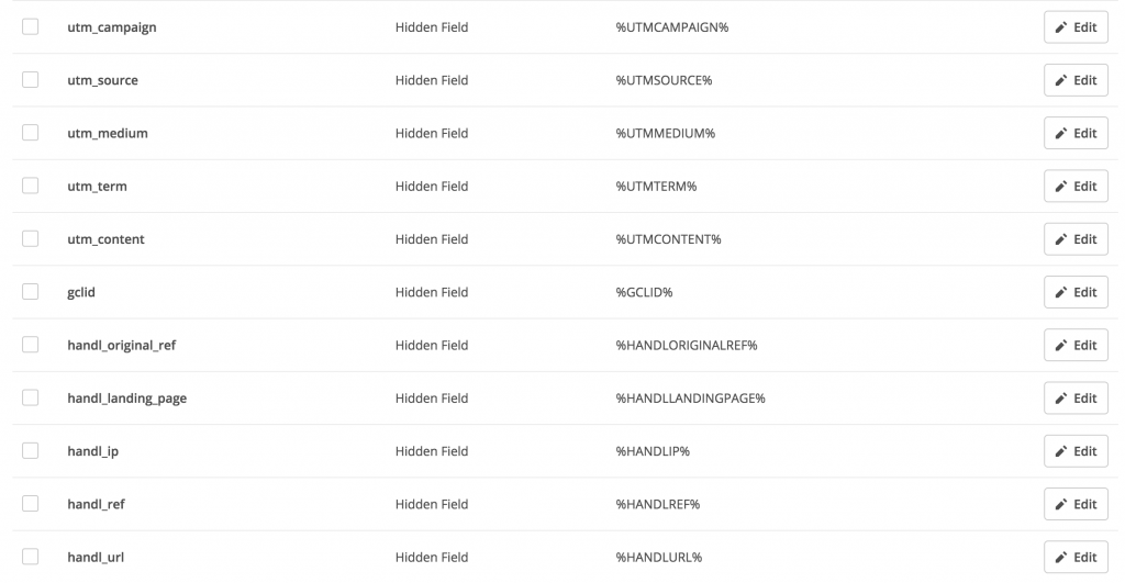 ActiveCampaign Custom-Fields For HandL UTM Grabber
