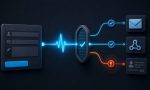 WordPress contact form monitored through an end-to-end verification gate, with email and webhook paths healthy and a CRM path failure detected.